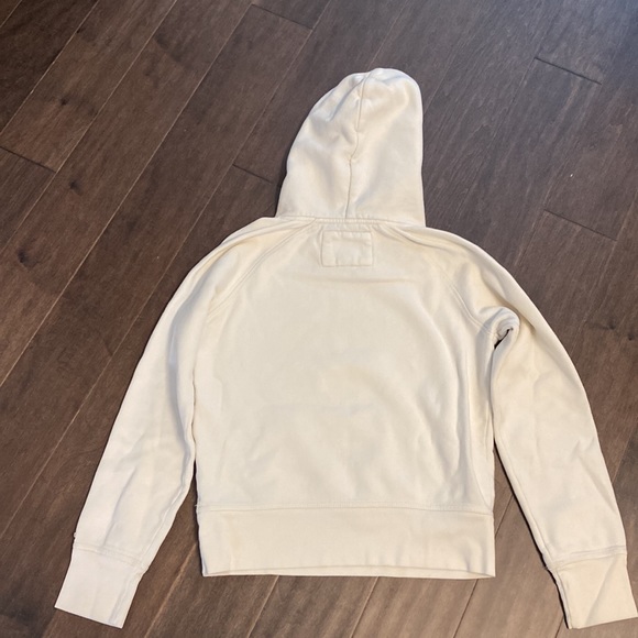 Roots Hoodie Hooded Sweatshirt Size M Ivory - Picture 6 of 10